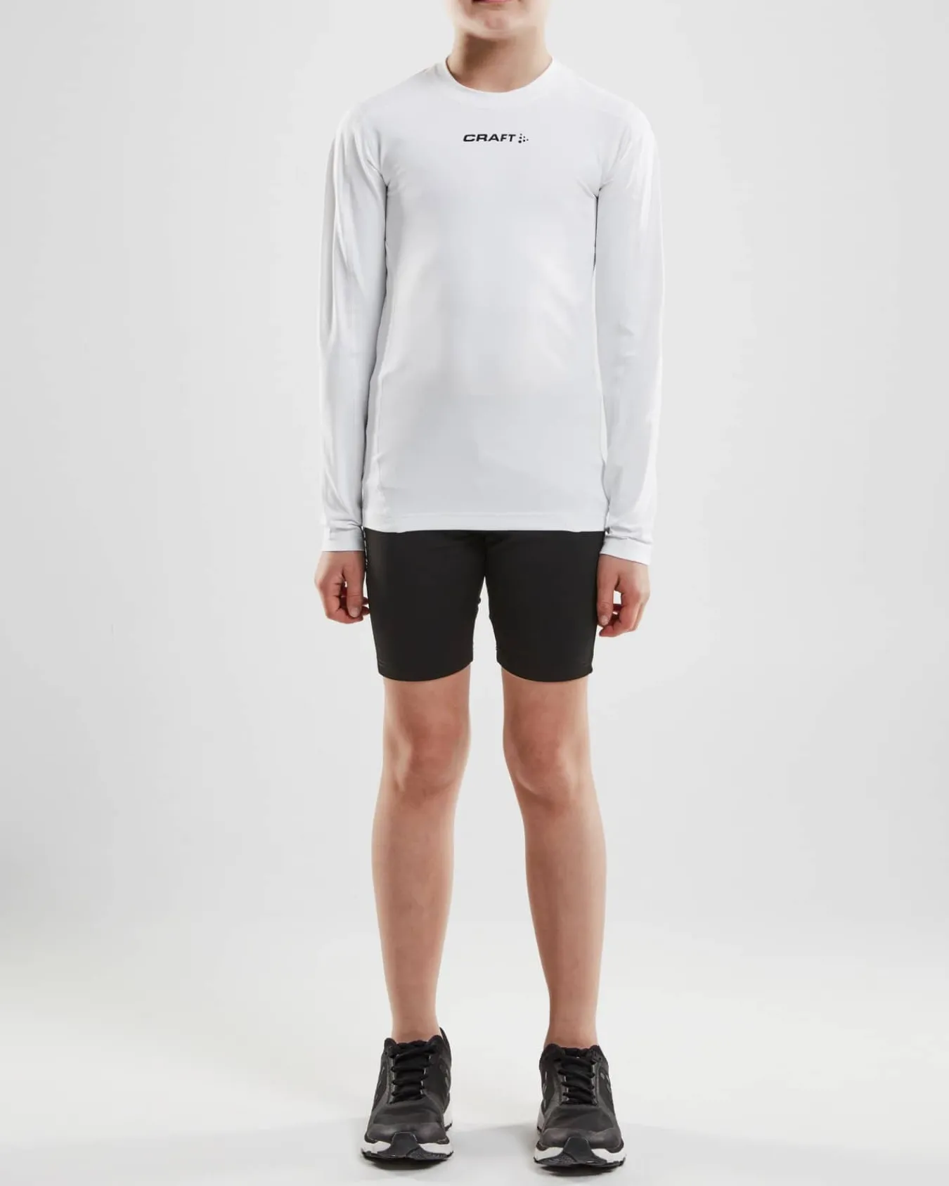 Craft Sportswear T-Shirt^Ability Compression Long Sleeve Jr White