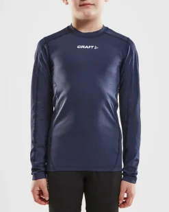 Craft Sportswear T-Shirt^Ability Compression Long Sleeve Jr Navy