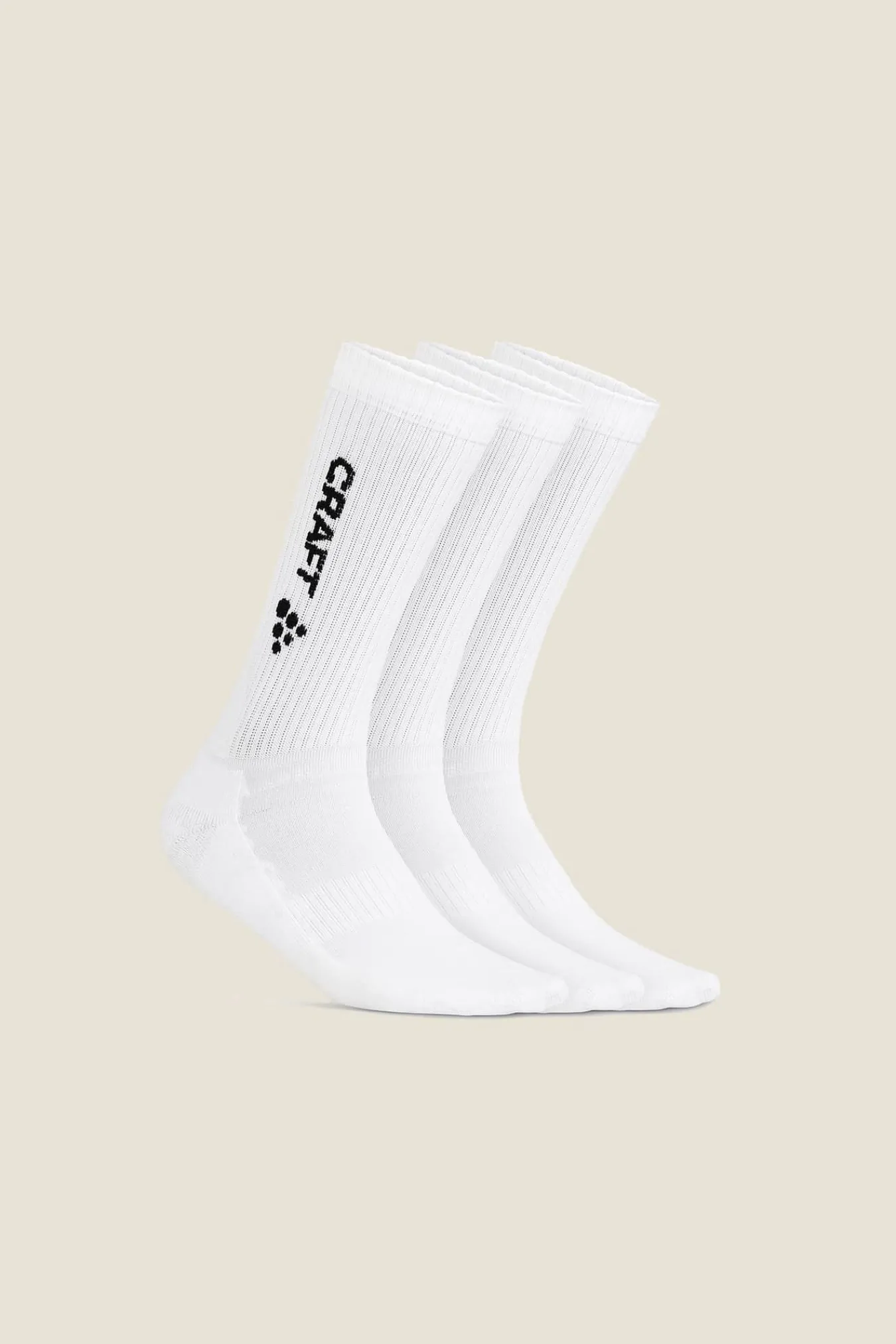Craft Sportswear Strumpor|Teamwear^Ability Indoor 3-Pack Sock White