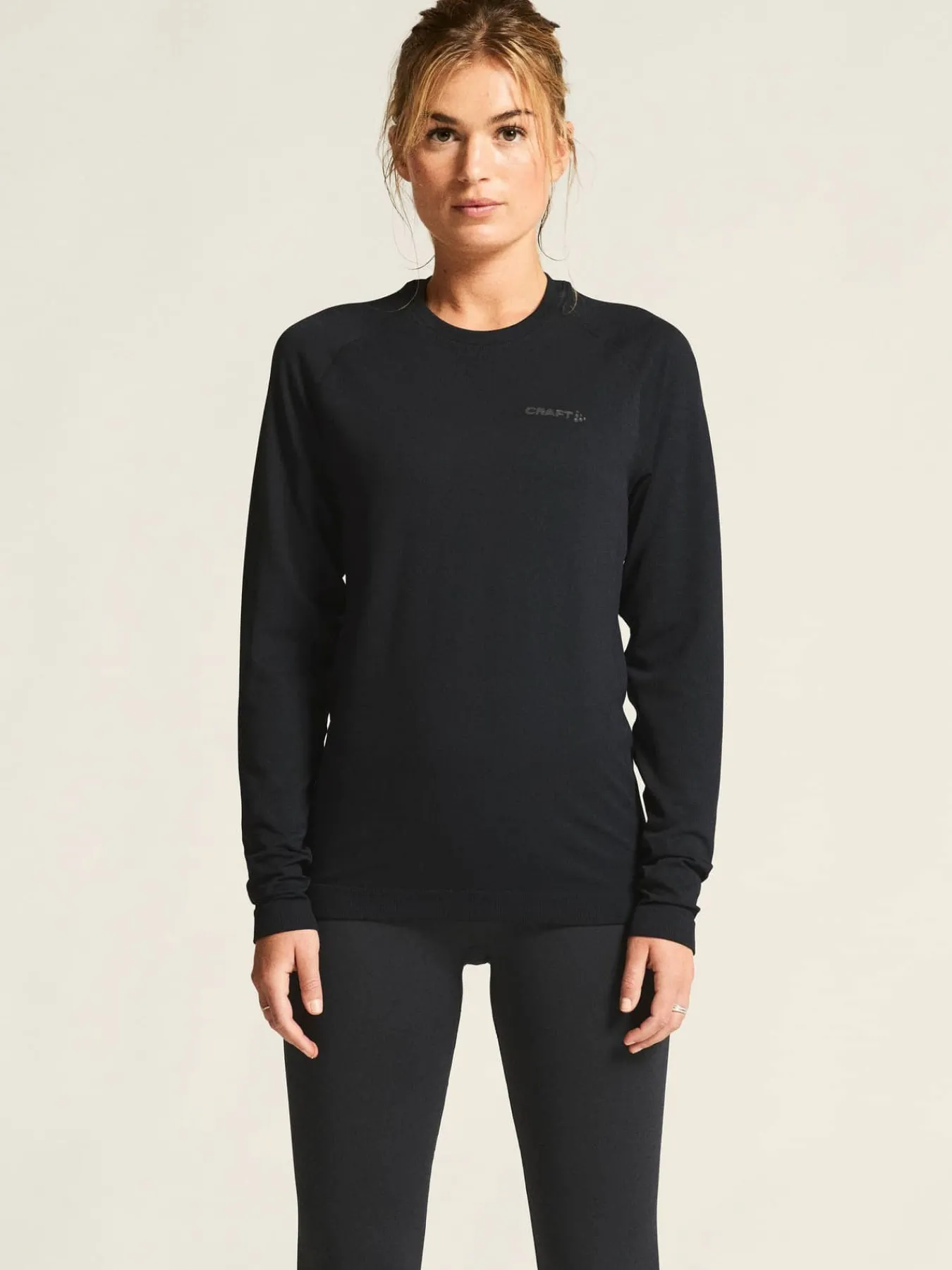 Craft Sportswear Underställ|Aktiva Underställ^Active Comfort LS 2 W Black