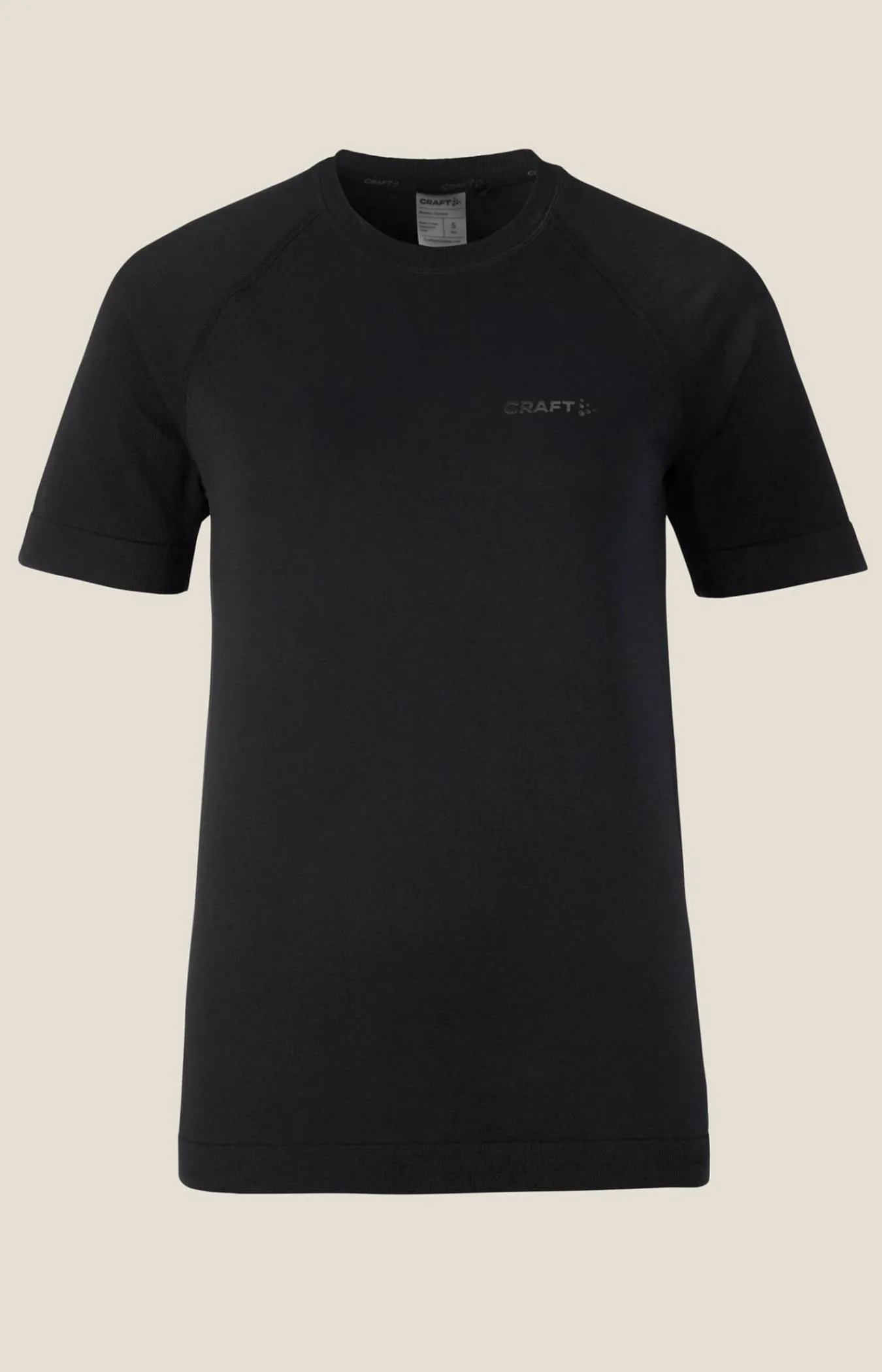 Craft Sportswear T-Shirts & Tröjor|Underställ^Active Comfort SS 2 W Black