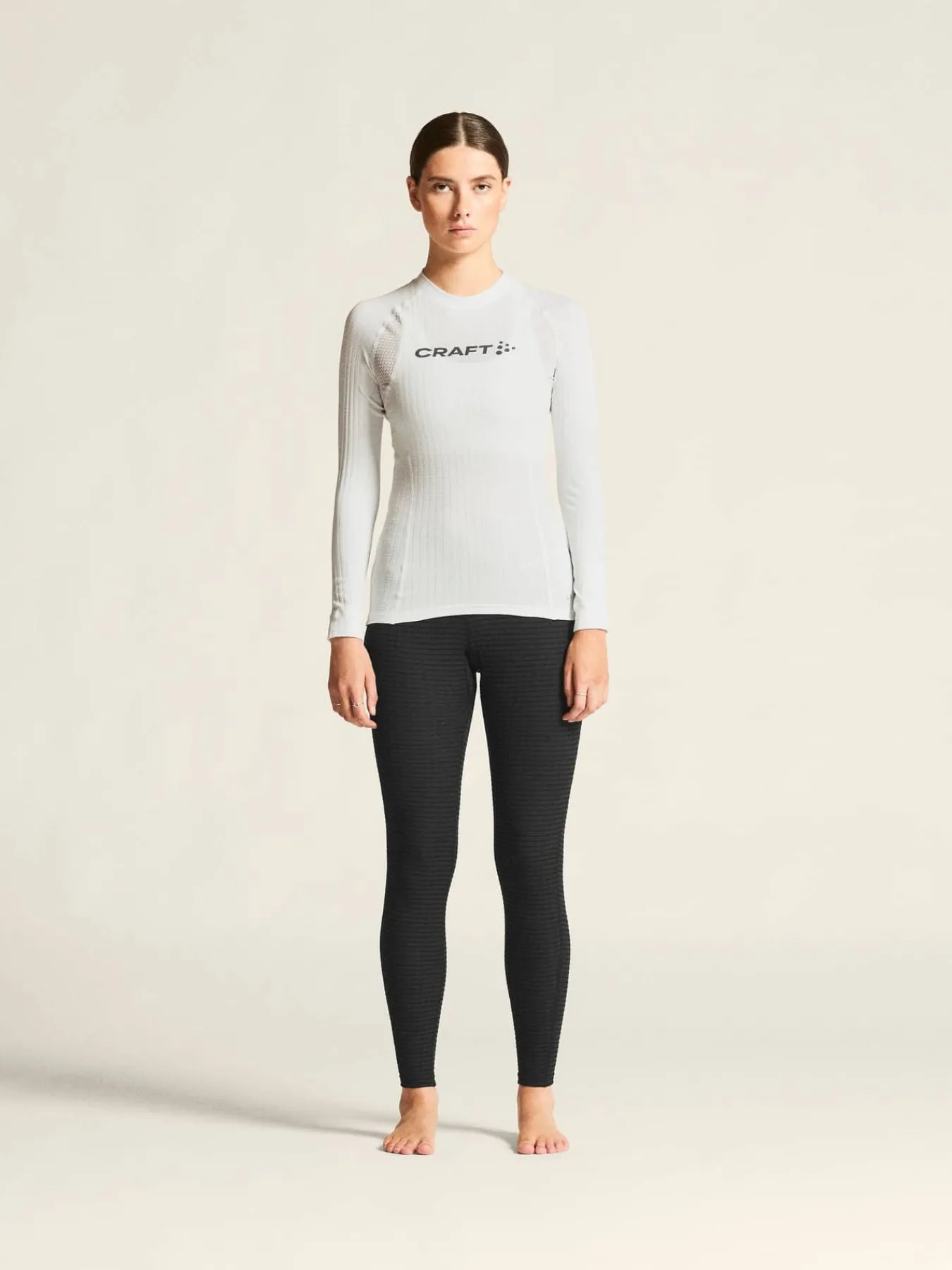 Craft Sportswear Underställ|Aktiva Underställ^Active Extreme X CN LS W White/Blaze