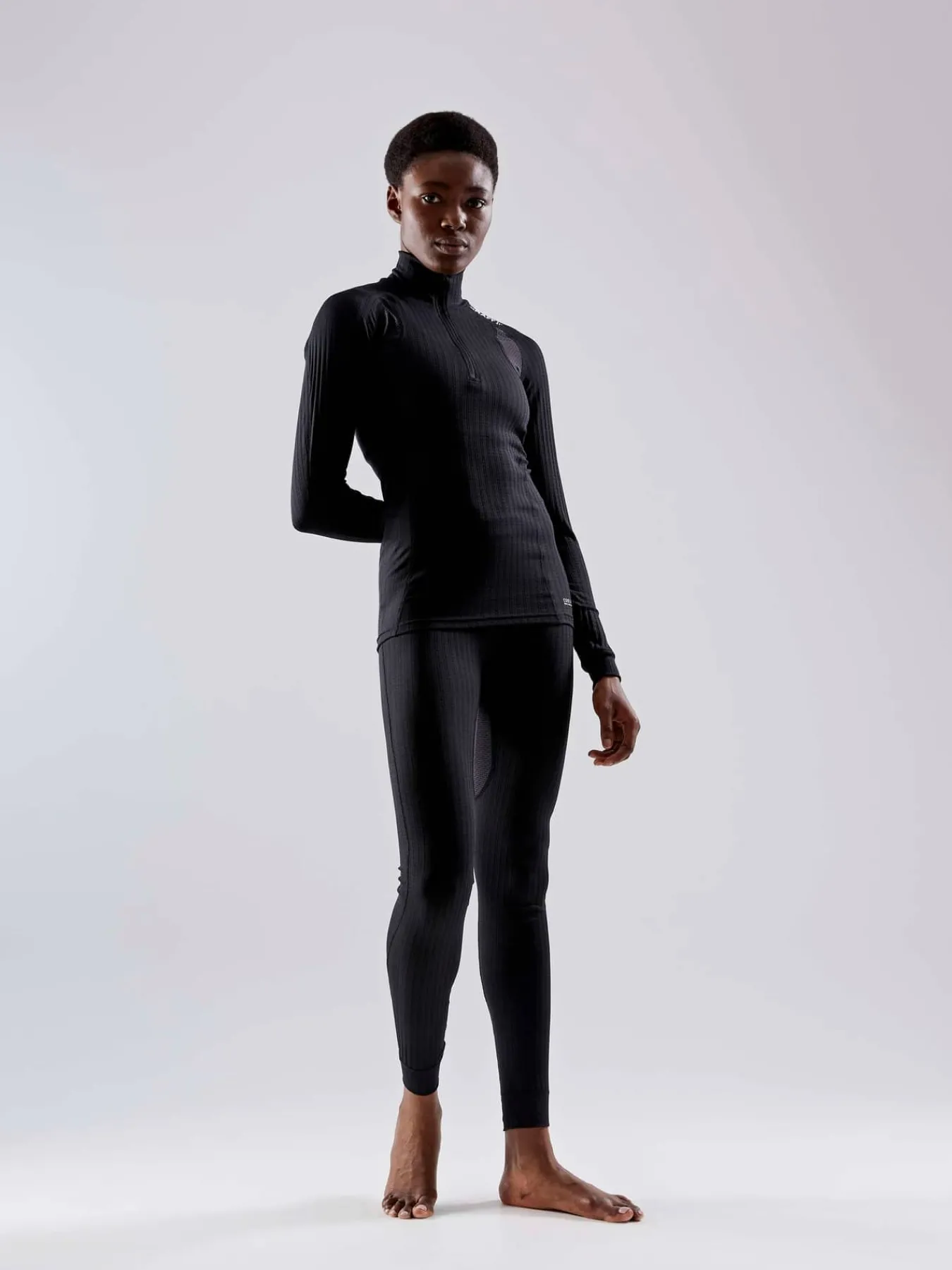 Craft Sportswear Underställ|Aktiva Underställ^Active Extreme X ZIP LS W Black