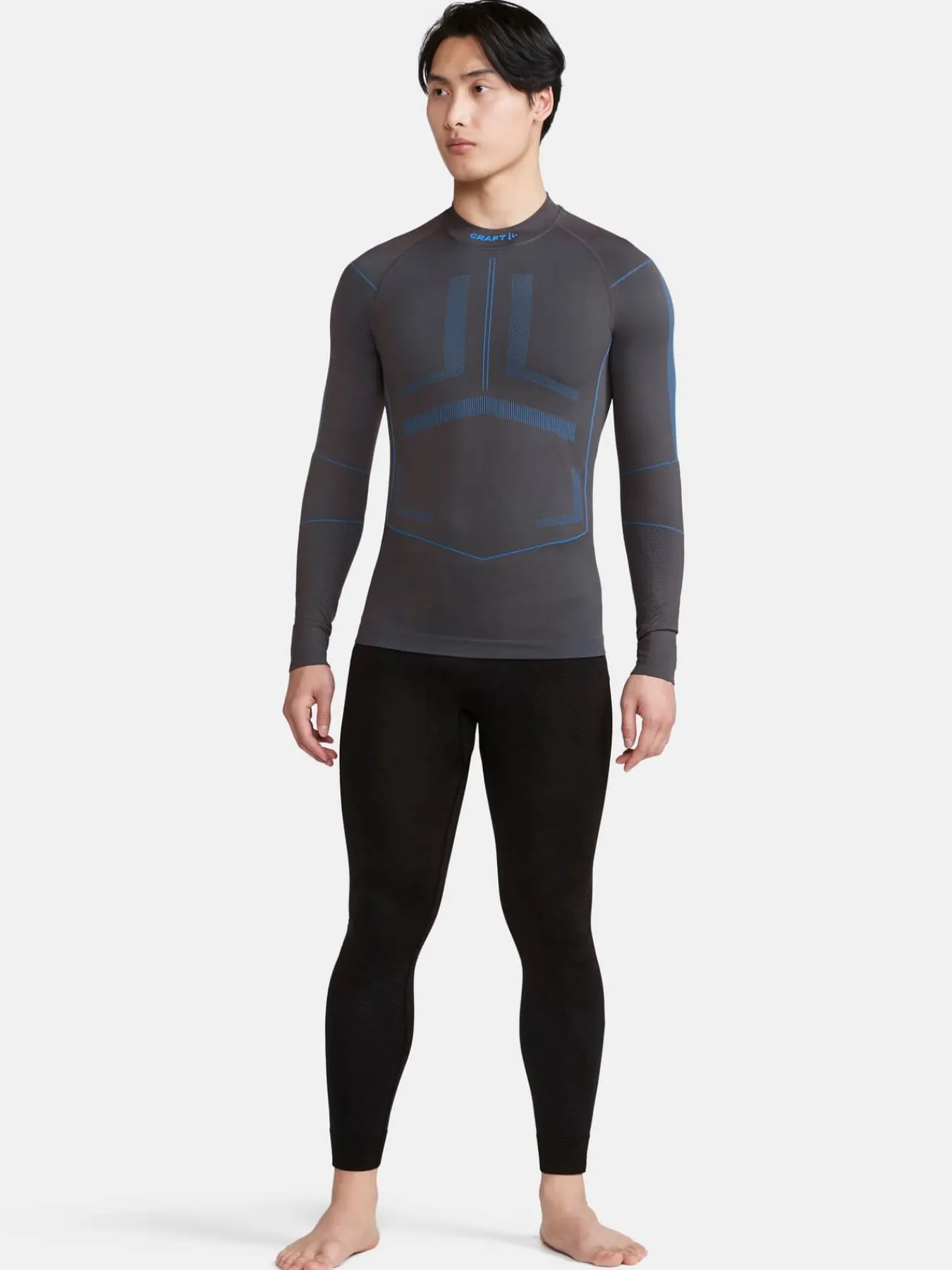 Craft Sportswear Underställ|Aktiva Underställ^Active Intensity CN LS M Granite-Ray