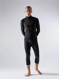 Craft Sportswear T-Shirts & Tröjor|Aktiva Underställ^Active Intensity Zip M Black-Asphalt