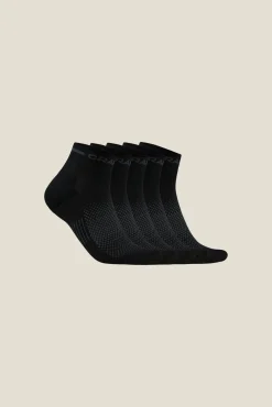 Craft Sportswear Strumpor|Träning^Active Mid Sock 5-Pack Black