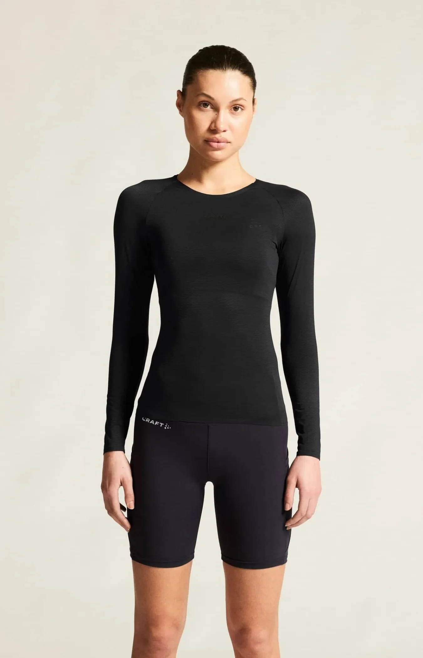 Craft Sportswear Underställ|Aktiva Underställ^Active Nanoweight LS W Black/Black