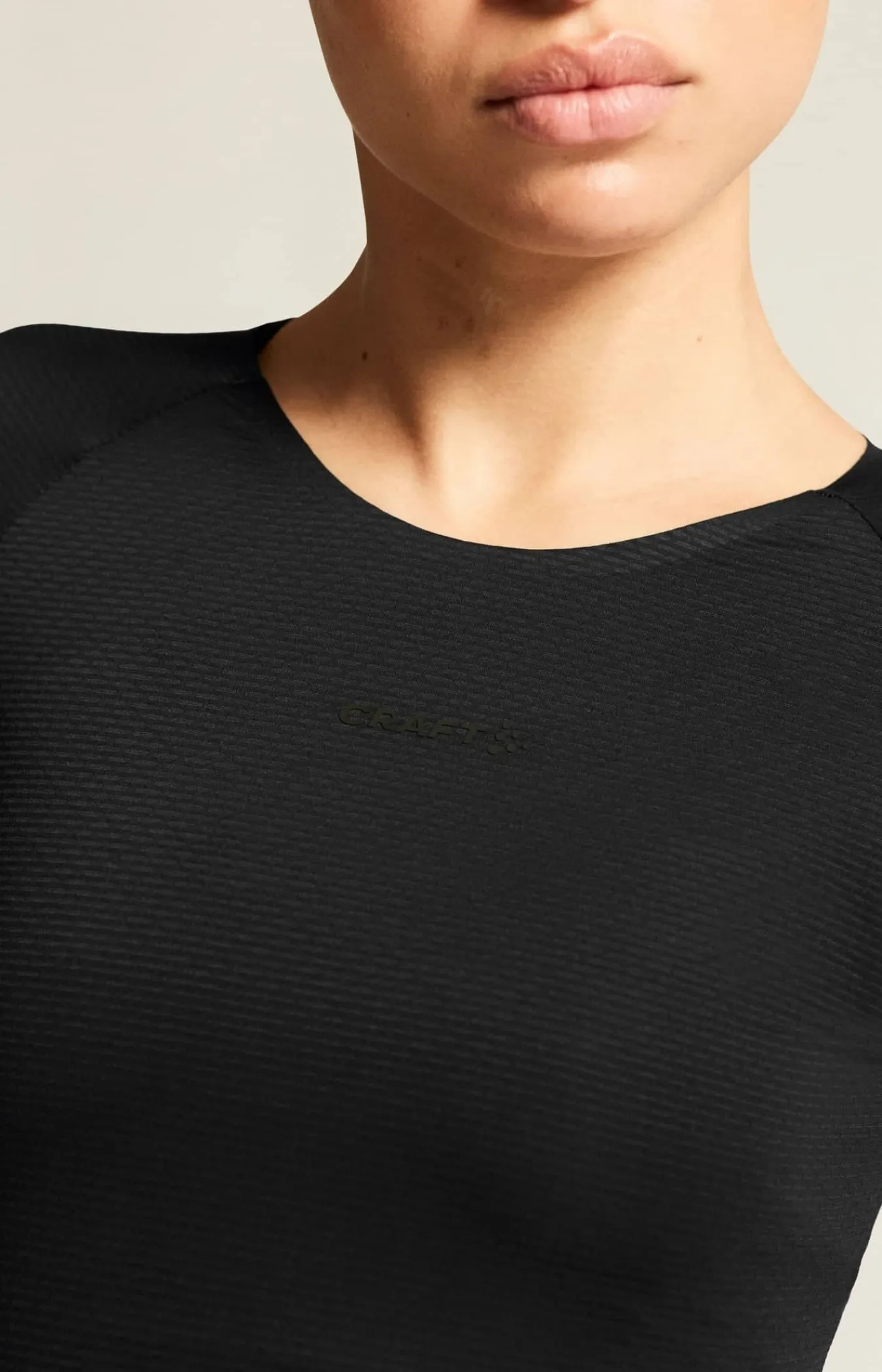 Craft Sportswear Underställ|Aktiva Underställ^Active Nanoweight LS W Black/Black