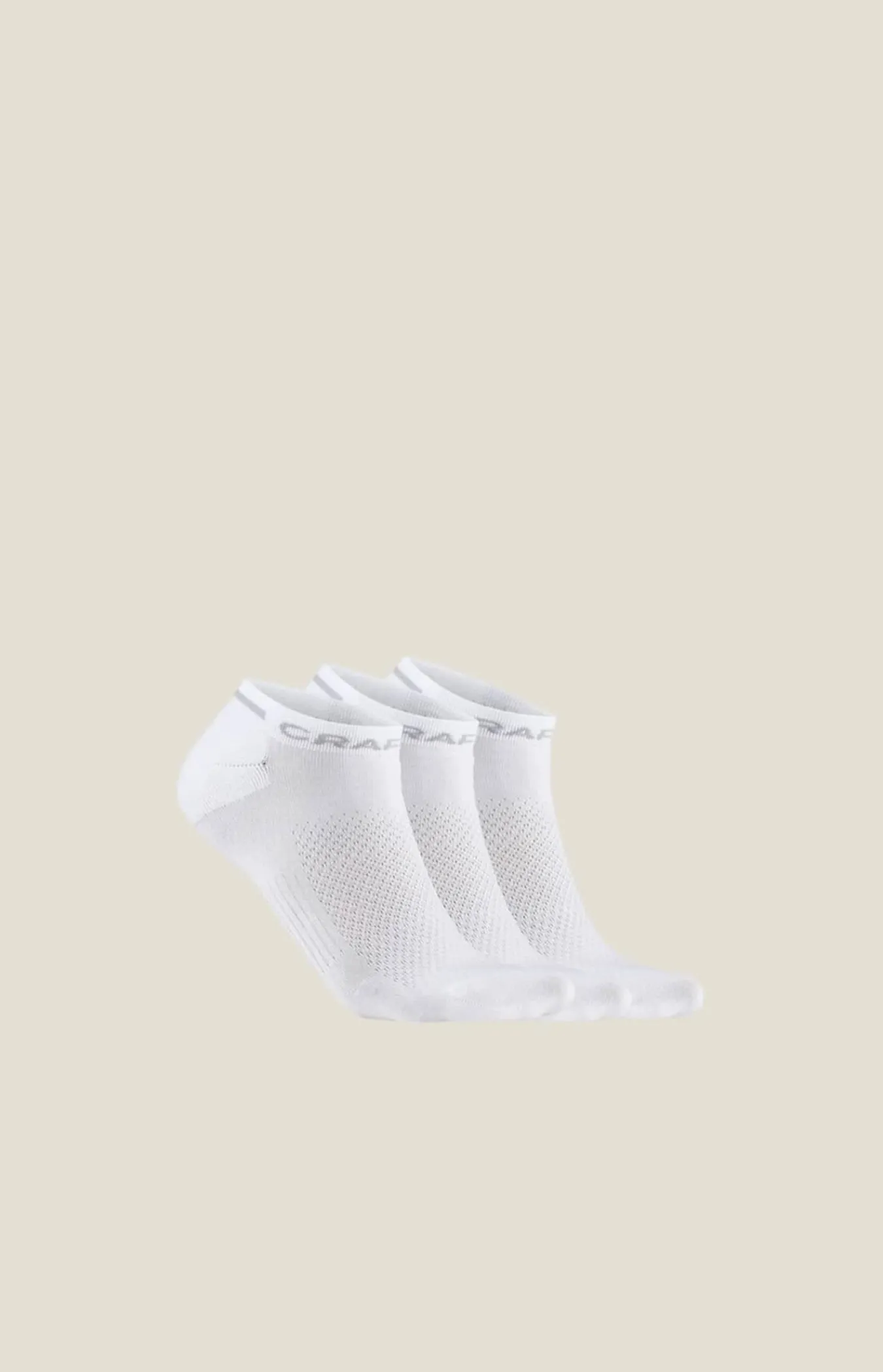 Craft Sportswear Strumpor|Strumpor^Active Shaftless Sock 3-Pack White