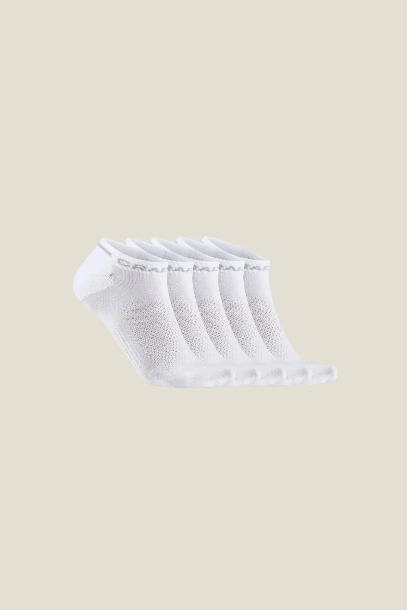 Craft Sportswear Strumpor|Träning^Active Shaftless Sock 5-Pack White