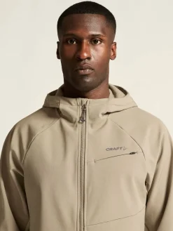 Craft Sportswear Jackor & Västar|Längdskidor^ADV Backcountry Hybrid Jacket M Taupe/Hay