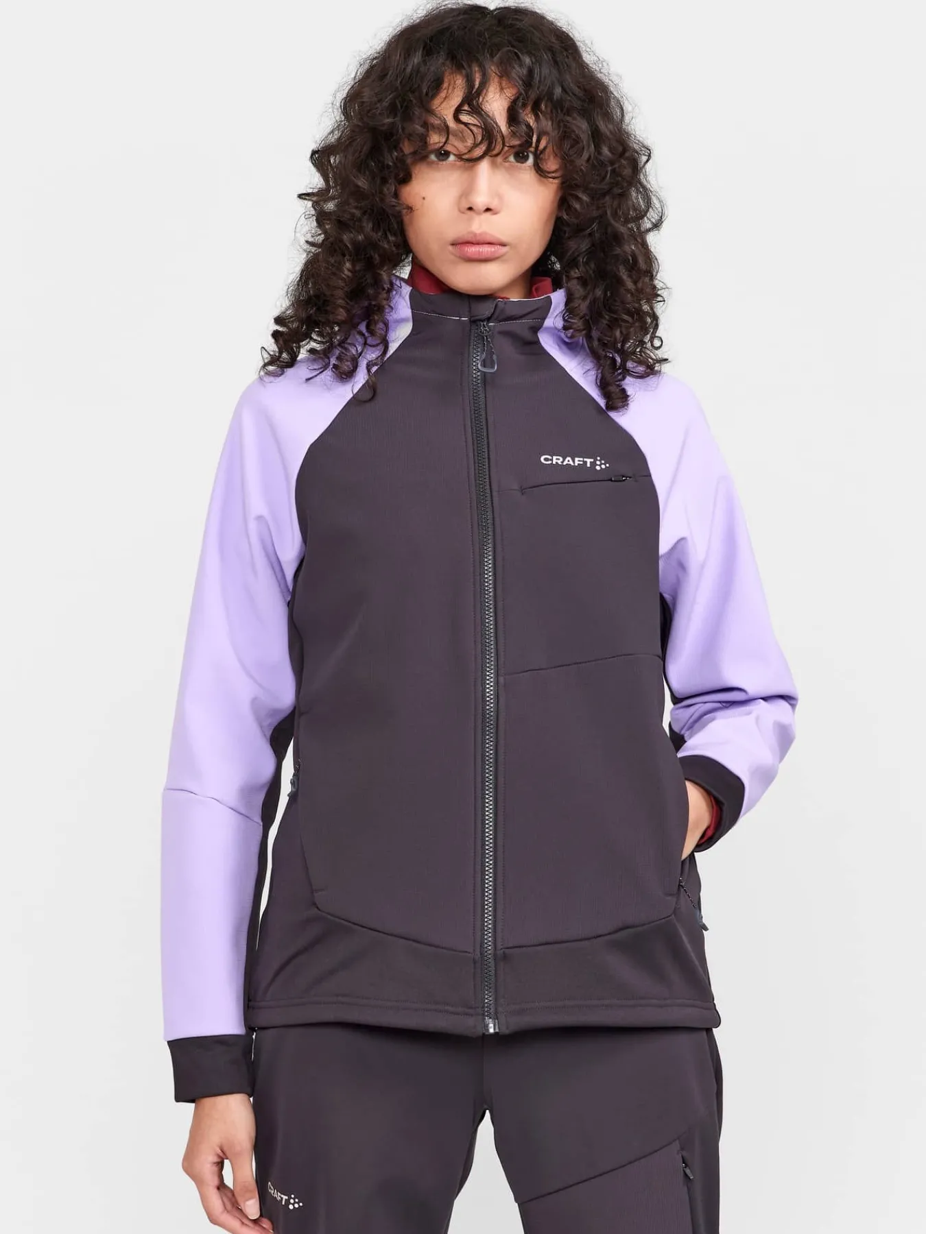 Craft Sportswear Jackor & Västar|Längdskidor^ADV Backcountry Hybrid Jacket W Slate-Lavender