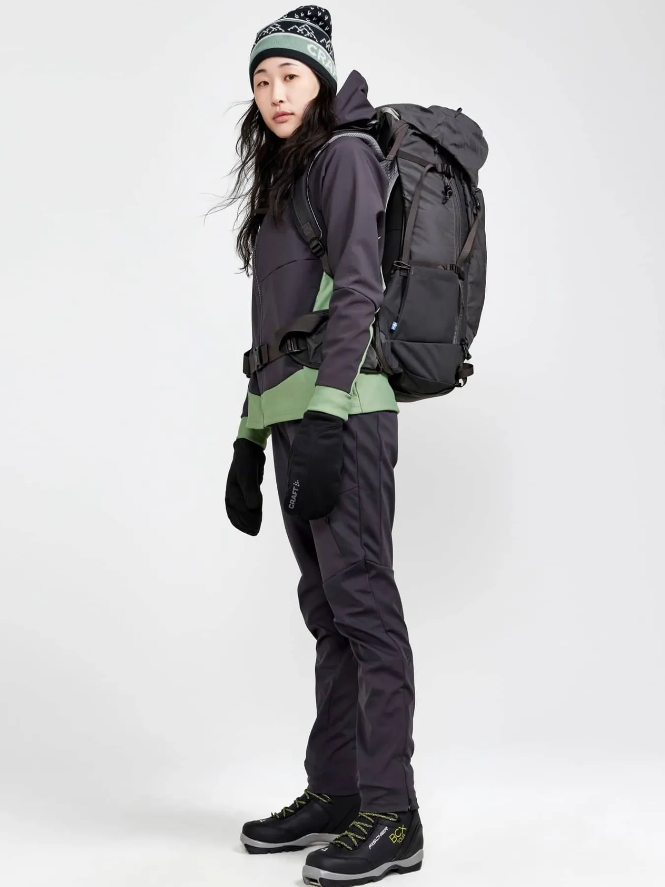 Craft Sportswear Jackor & Västar|Längdskidor^ADV Backcountry Hybrid Jacket W Slate-Jade