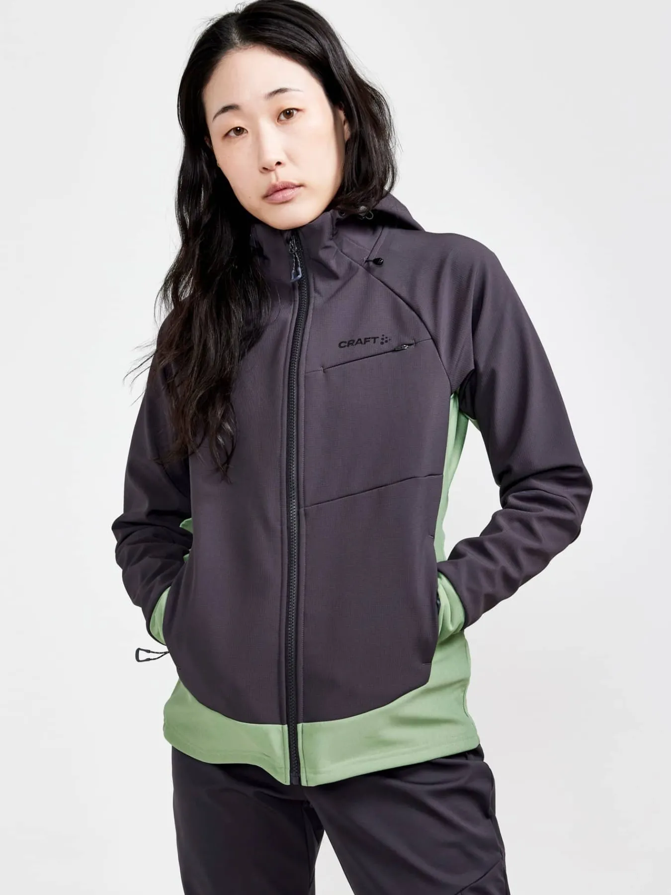 Craft Sportswear Jackor & Västar|Längdskidor^ADV Backcountry Hybrid Jacket W Slate-Jade