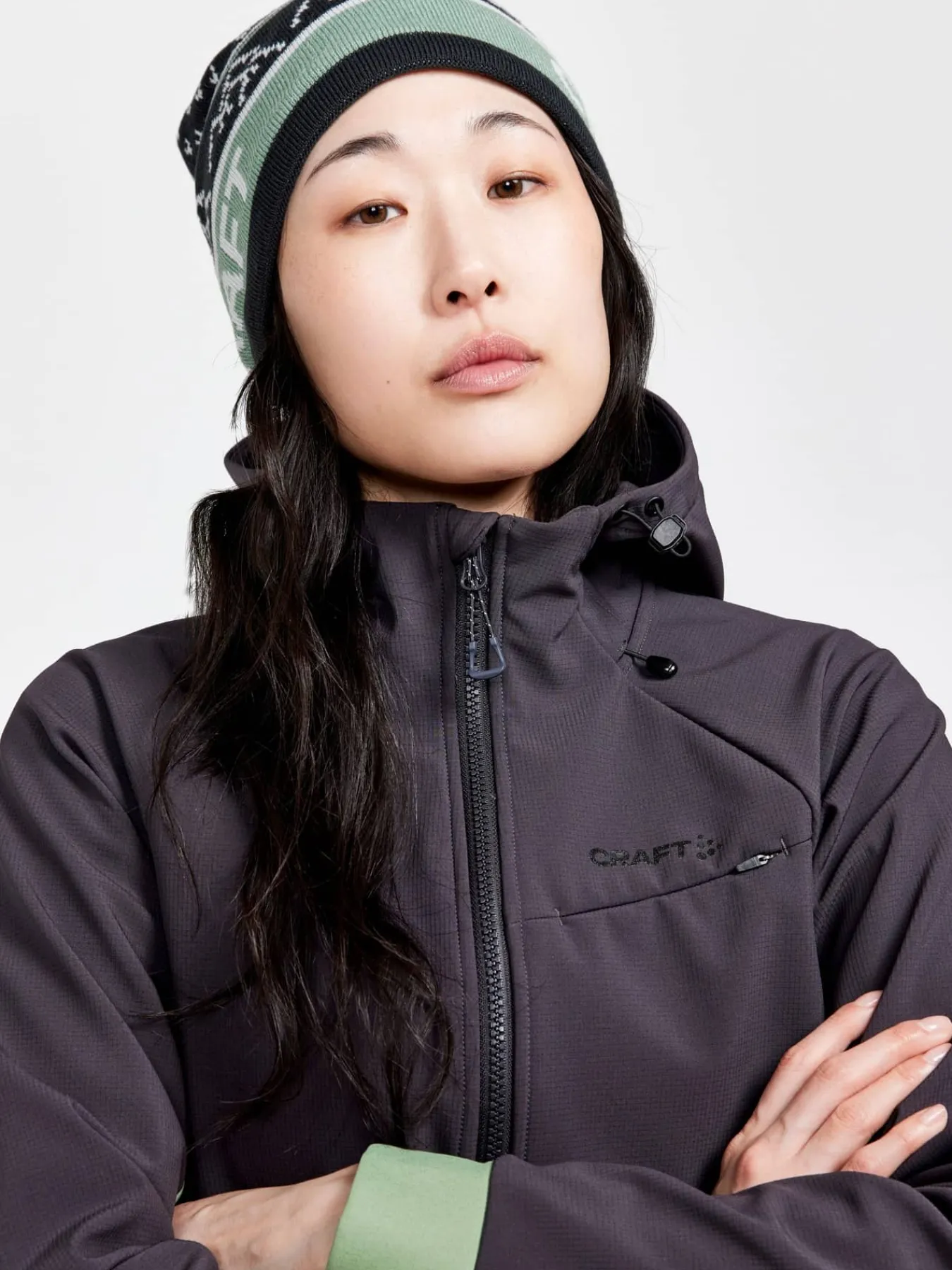 Craft Sportswear Jackor & Västar|Längdskidor^ADV Backcountry Hybrid Jacket W Slate-Jade
