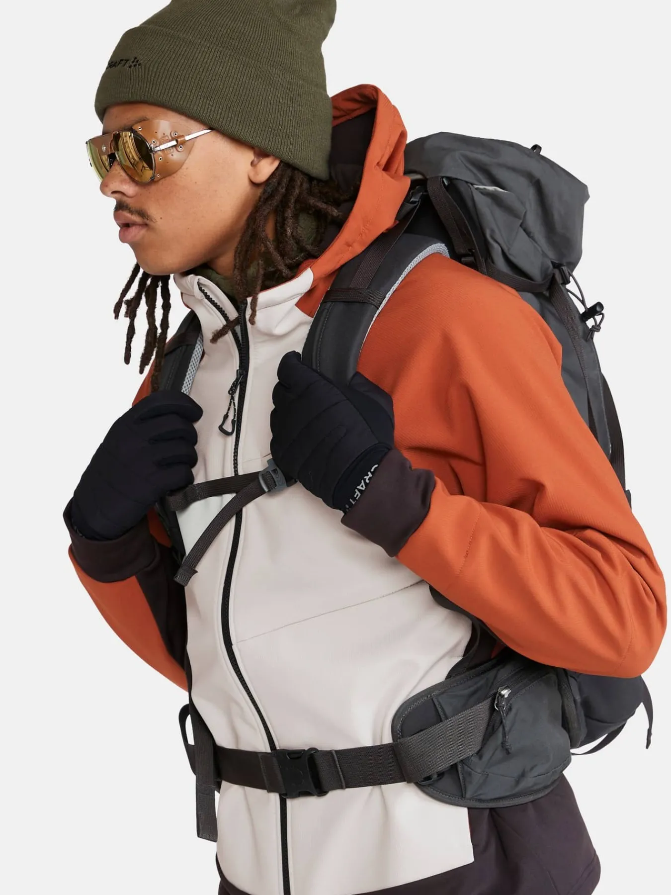 Craft Sportswear Jackor & Västar|Längdskidor^ADV Backcountry Hybrid Jacket M Buff-Plaster