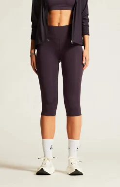 Craft Sportswear Tights|Träning^ADV Essence Capri Tights 2 W Dk Plum