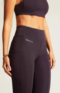 Craft Sportswear Tights|Träning^ADV Essence Capri Tights 2 W Dk Plum