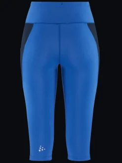 Craft Sportswear Tights|Träning^ADV Essence Capri Tights 2 W Jump-Blaze