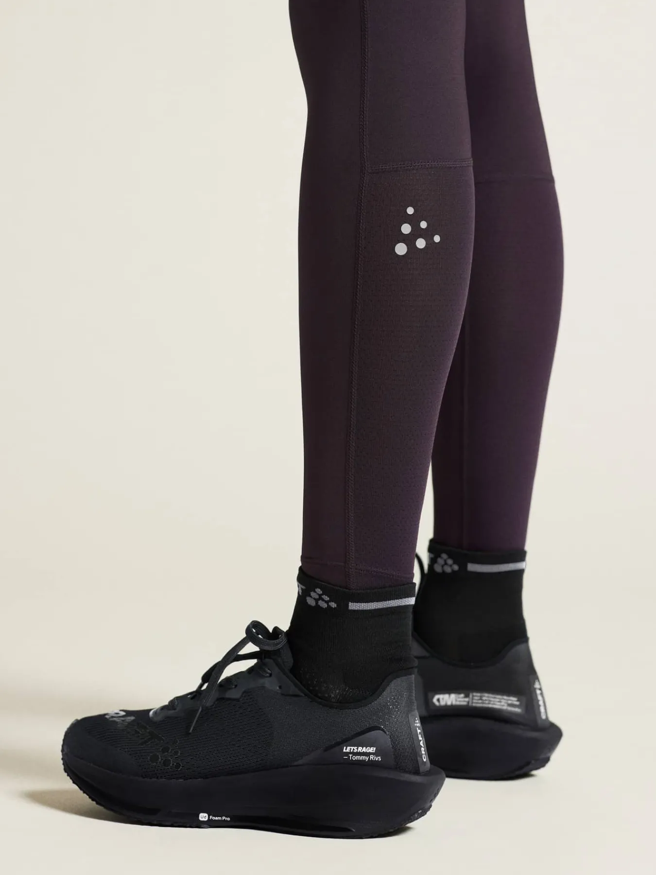 Craft Sportswear Tights|Träning^ADV Essence High Waist Tights W Dk Plum