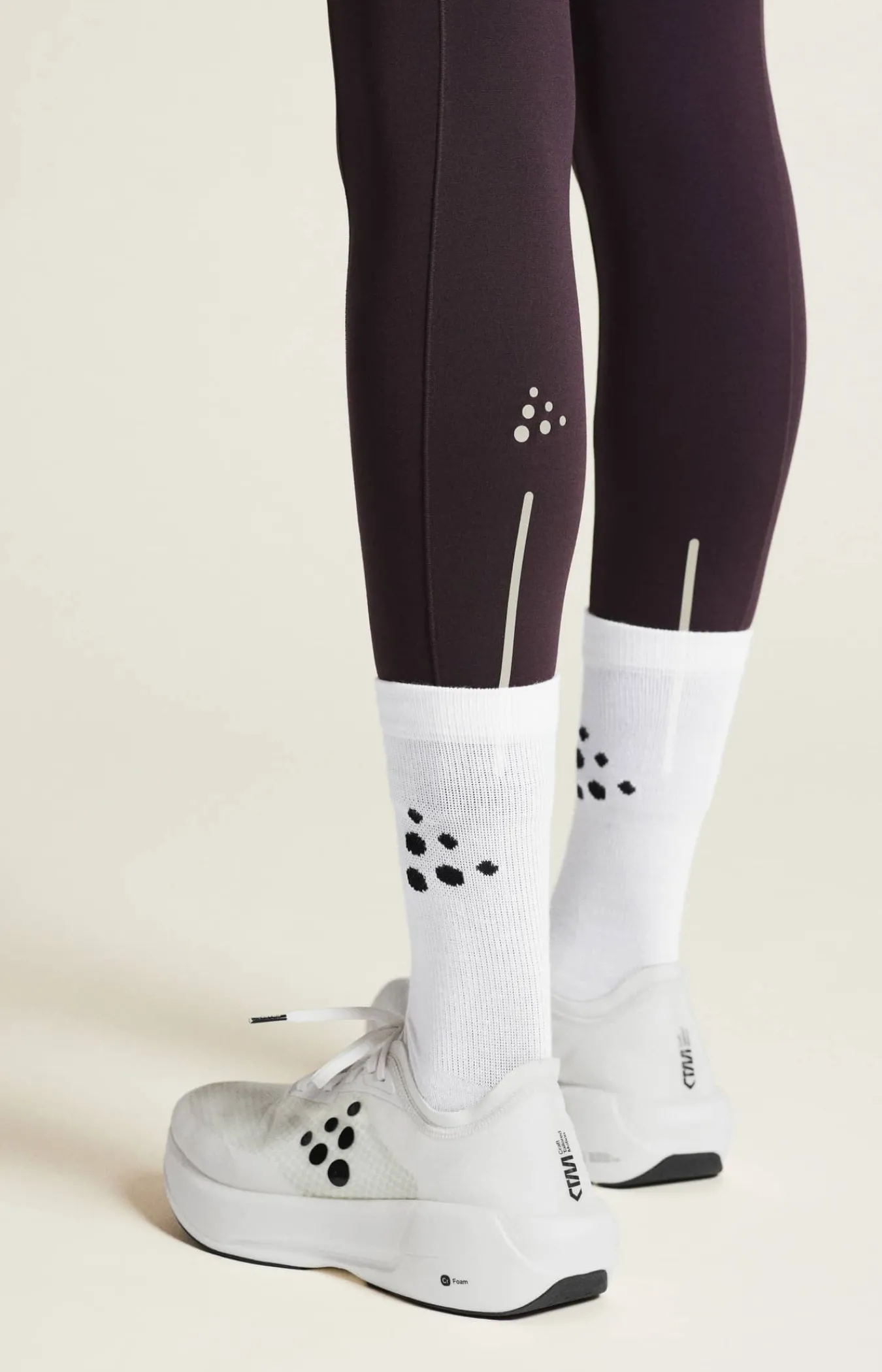 Craft Sportswear Tights|Träning^ADV Essence High Waist Warm Tights W Dk Plum