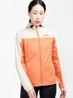Craft Sportswear Jackor & Västar|Träning^ADV Essence Hydro Jacket W Rusty Glow-Ecru