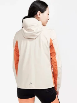 Craft Sportswear Jackor & Västar|Träning^ADV Essence Hydro Jacket W Rusty Glow-Ecru