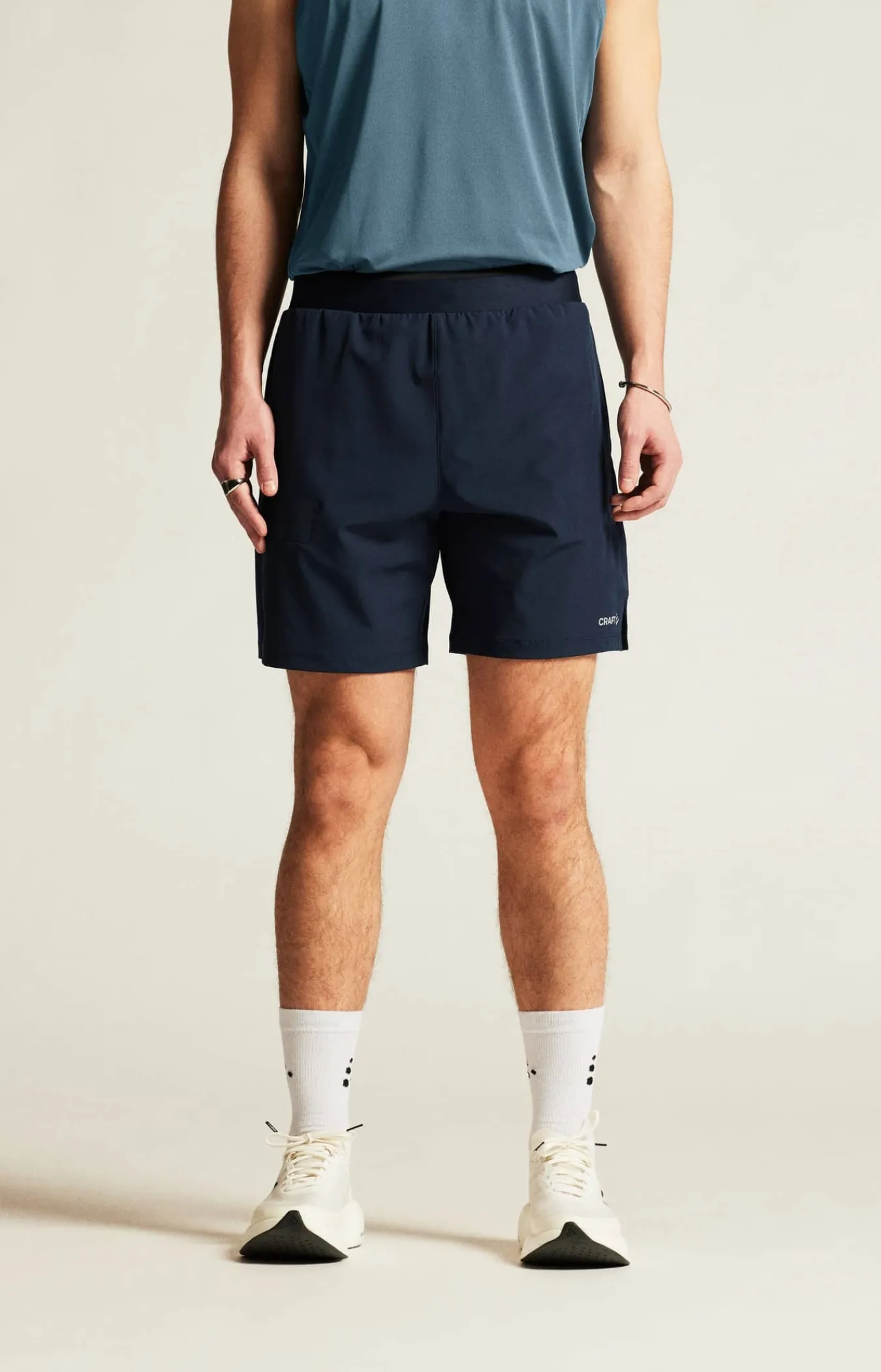 Craft Sportswear Shorts|Träning^ADV Essence 2-In-1 Shorts 2 M Blaze/Black