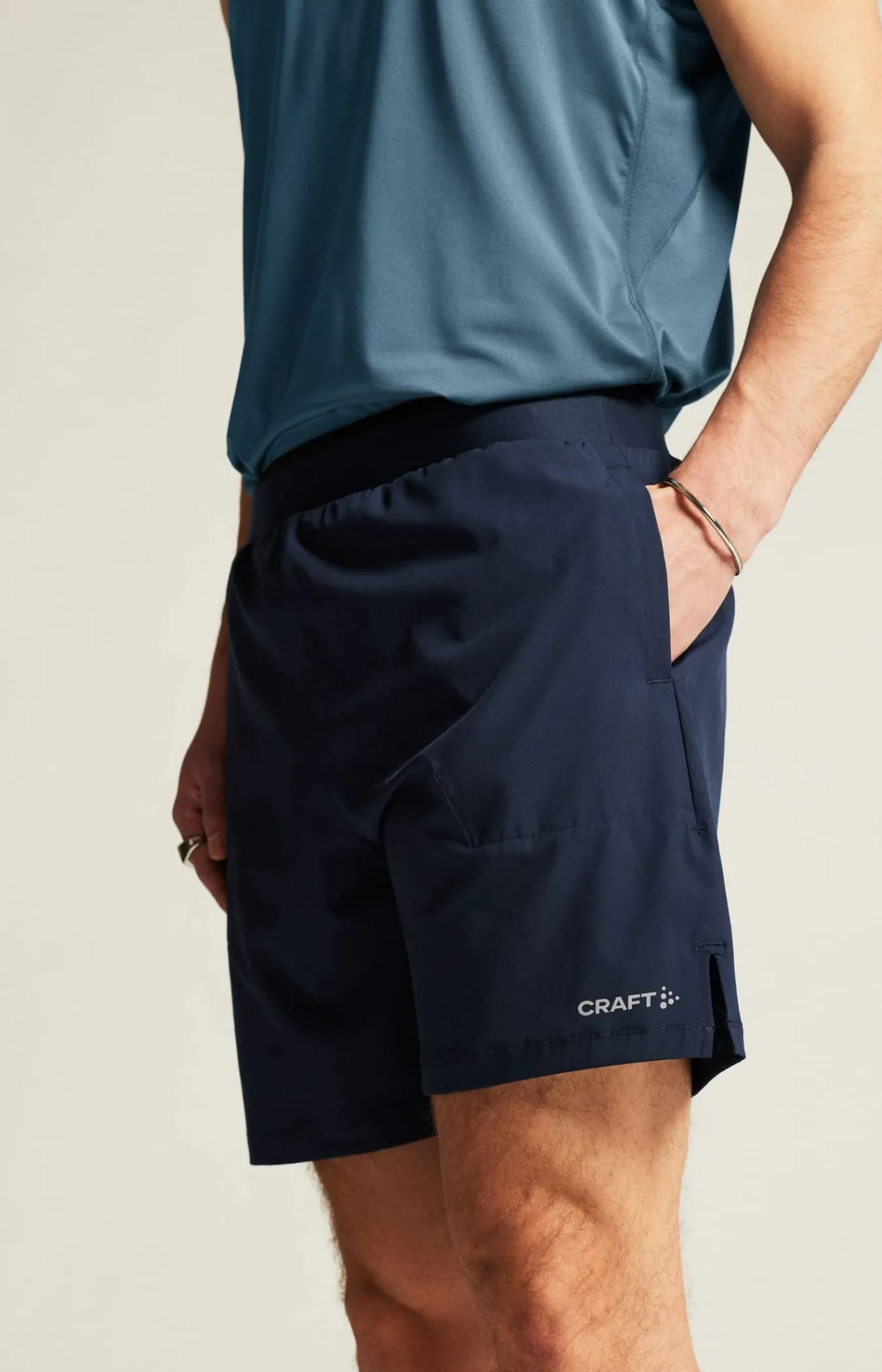 Craft Sportswear Shorts|Träning^ADV Essence 2-In-1 Shorts 2 M Blaze/Black
