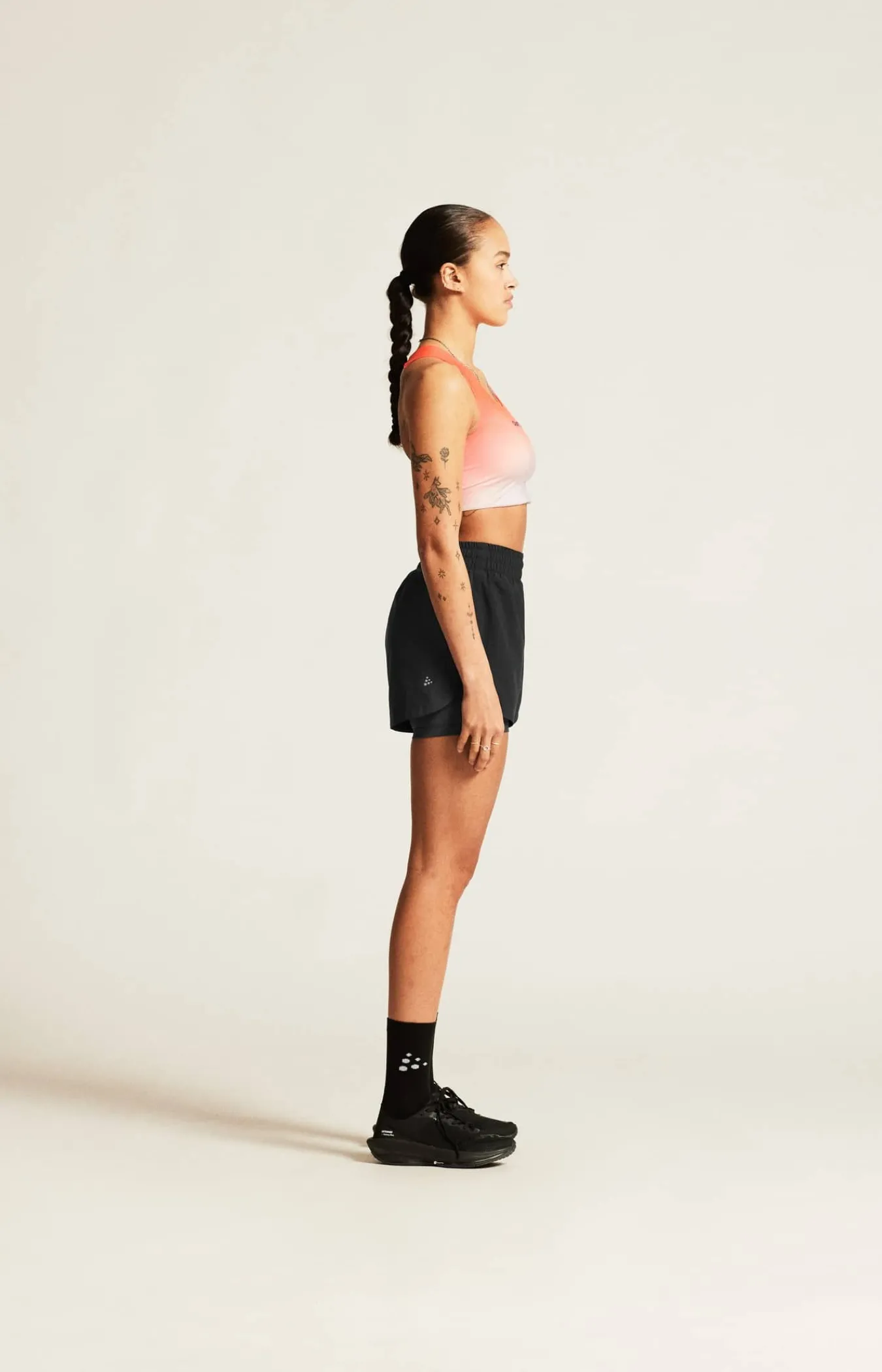 Craft Sportswear Shorts|Träning^ADV Essence 2-In-1 Shorts 2 W Black