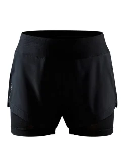 Craft Sportswear Shorts|Träning^ADV Essence 2-in-1 Shorts W Black
