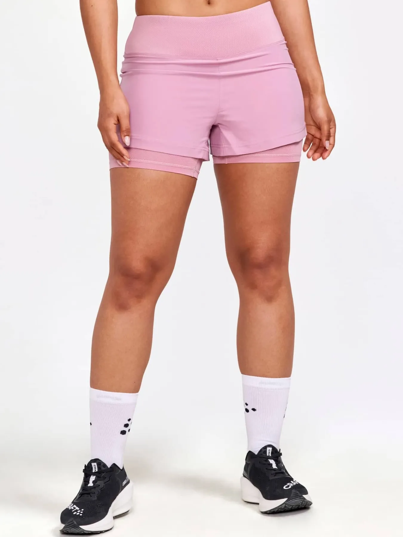 Craft Sportswear Shorts|Träning^ADV Essence 2-in-1 Shorts W Dawn