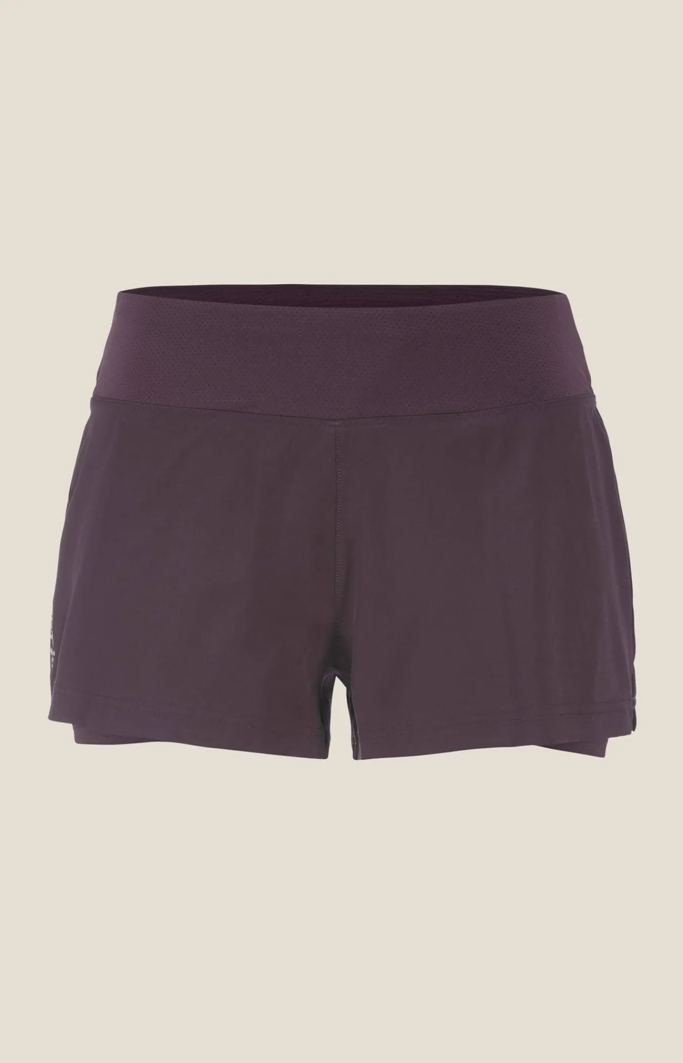 Craft Sportswear Shorts|Träning^ADV Essence 2-in-1 Shorts W Dk Plum