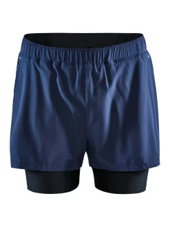 Craft Sportswear Shorts|Träning^ADV Essence 2-in-1 Stretch Shorts M Blaze
