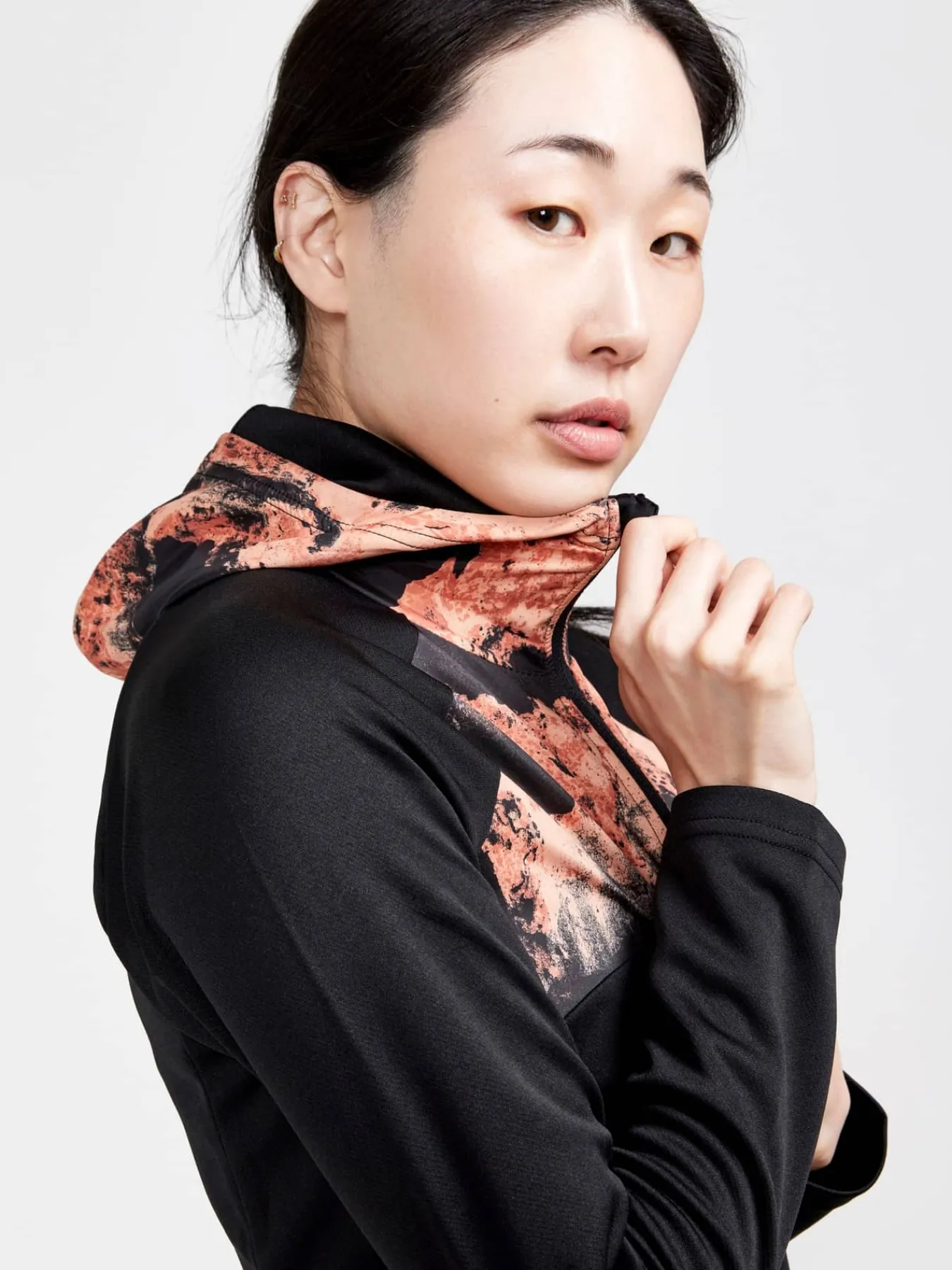 Craft Sportswear Hoodies & Sweatshirts|Träning^ADV Essence Jersey Hood Jacket W Black-Multi