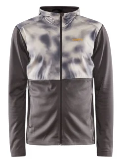 Craft Sportswear Hoodies & Sweatshirts|T-Shirts & Tröjor^ADV Essence Jersey Hood Jacket M Granite-Ecru