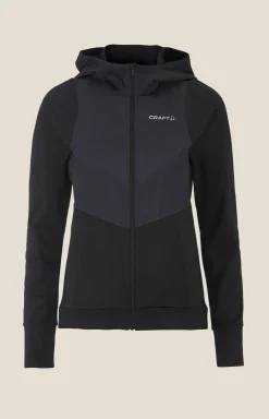 Craft Sportswear Hoodies & Sweatshirts|Träning^ADV Essence Jersey Hood Jacket 2 W Black