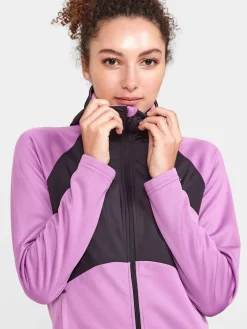 Craft Sportswear Hoodies & Sweatshirts|Träning^ADV Essence Jersey Hood Jacket W Lupine-Slate