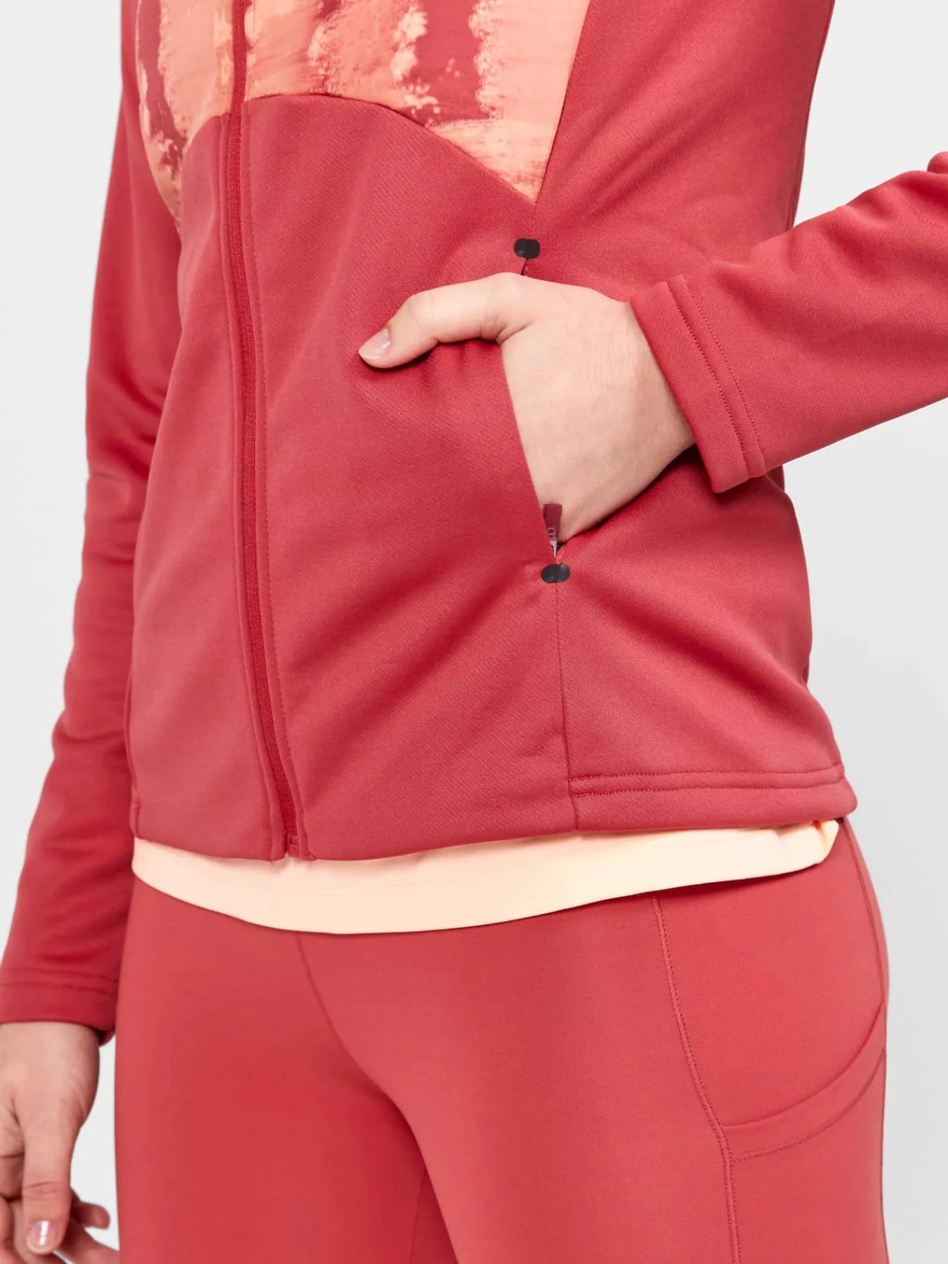 Craft Sportswear Hoodies & Sweatshirts|Träning^ADV Essence Jersey Hood Jacket W Astro-Multi