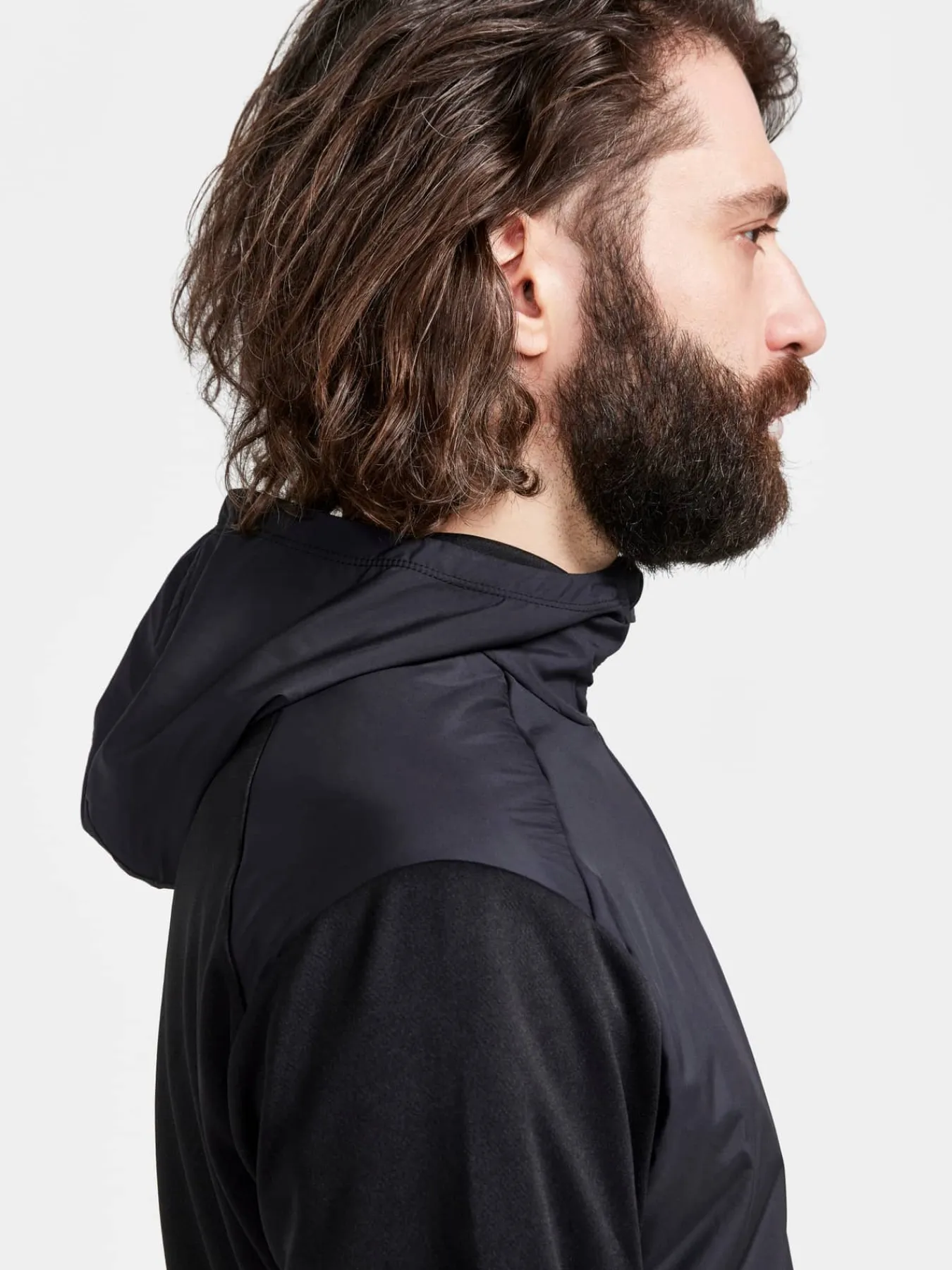 Craft Sportswear Hoodies & Sweatshirts|T-Shirts & Tröjor^ADV Essence Jersey Hood Jacket M Black