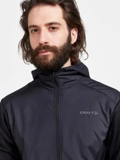 Craft Sportswear Hoodies & Sweatshirts|T-Shirts & Tröjor^ADV Essence Jersey Hood Jacket M Black