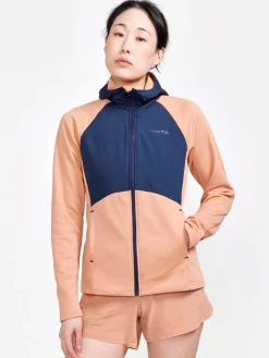 Craft Sportswear Hoodies & Sweatshirts|Träning^ADV Essence Jersey Hood Jacket W Cliff-Blaze