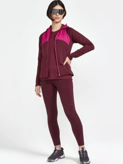 Craft Sportswear Hoodies & Sweatshirts|Träning^ADV Essence Jersey Hood Jacket W Punch-Roxo