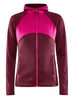 Craft Sportswear Hoodies & Sweatshirts|Träning^ADV Essence Jersey Hood Jacket W Punch-Roxo