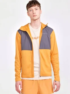 Craft Sportswear Hoodies & Sweatshirts|T-Shirts & Tröjor^ADV Essence Jersey Hood Jacket M Desert-Granite