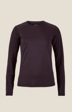 Craft Sportswear Träning^ADV Essence LS Tee 2 W Dk Plum