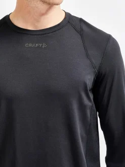 Craft Sportswear T-Shirts & Tröjor|Träning^ADV Essence LS Tee M Black