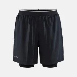 Craft Sportswear Shorts|Träning^ADV Essence Perforated 2-in-1 Stretch Shorts M Black
