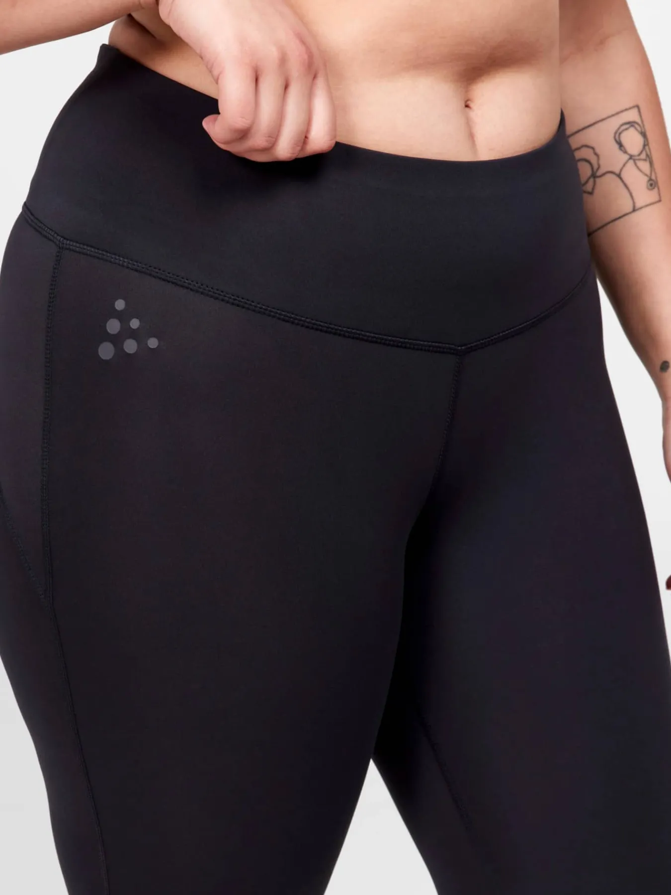 Craft Sportswear Tights|Träning^ADV Essence Plus Capri W Black