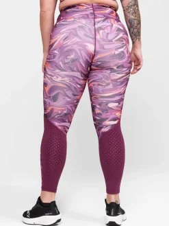 Craft Sportswear Tights|Träning^ADV Essence Plus Tights W Burgundy-Solo